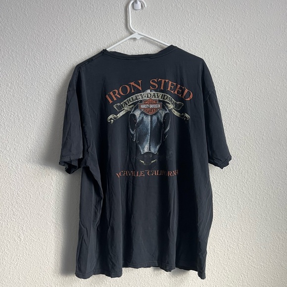 Harley-Davidson Black Graphic T-Shirt for Men - Picture 2 of 10